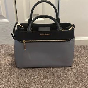 Two Tone Blue Michael Kors Bag